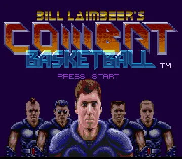 Bill Laimbeer's Combat Basketball (USA) screen shot title